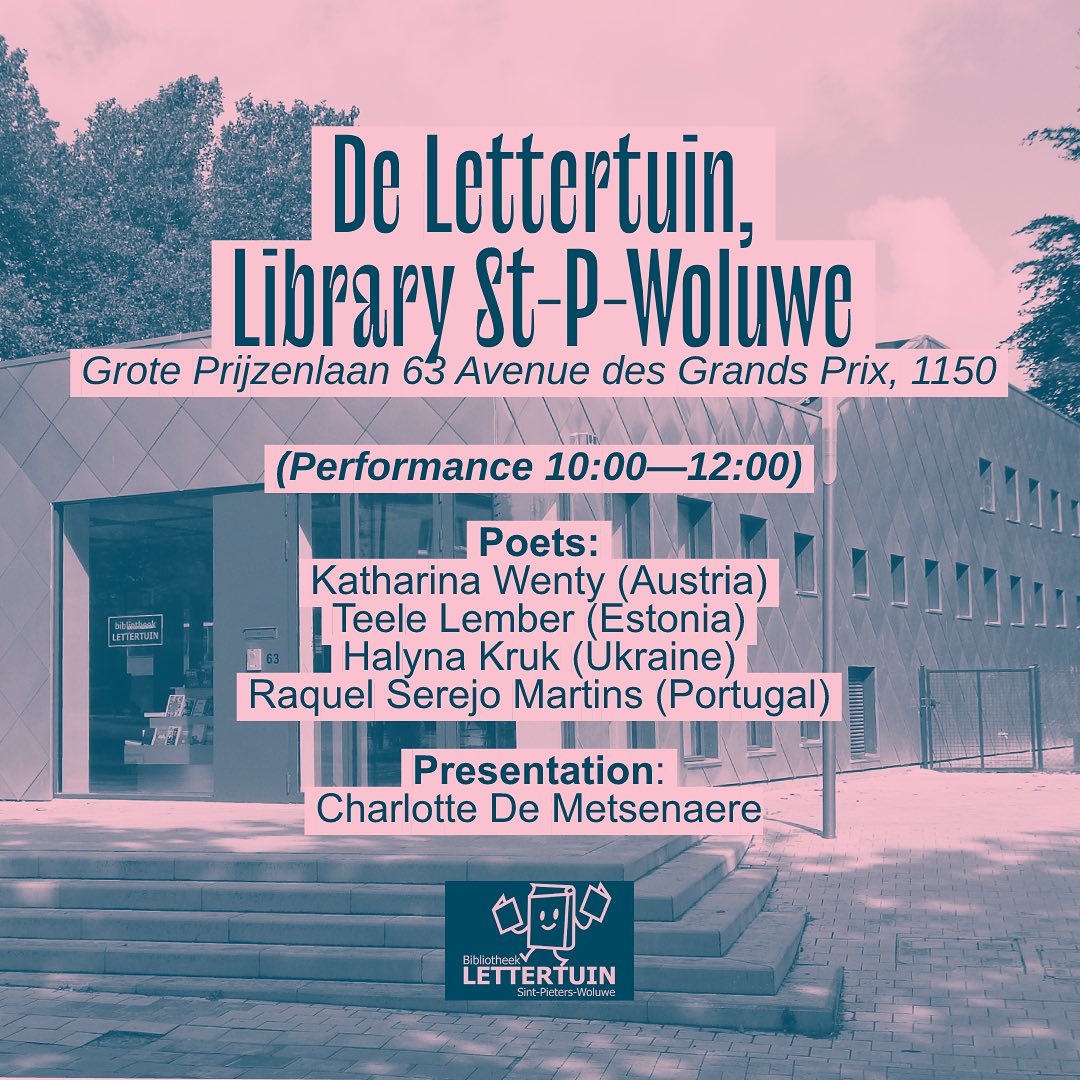 Morning poetry @ Bib De Lettertuin - 30/09 - 10AM